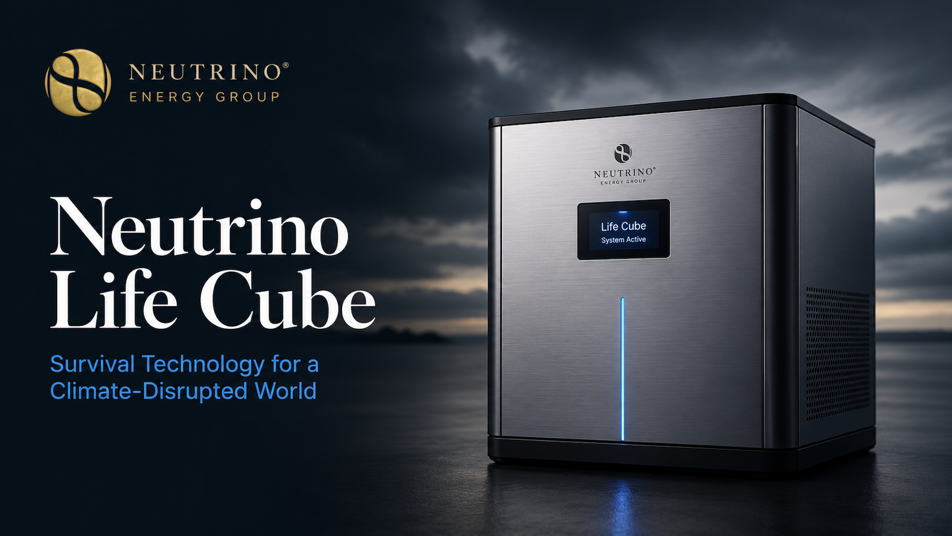 Der Neutrino Life Cube — Entwurfsdarstellung der Gruppe
